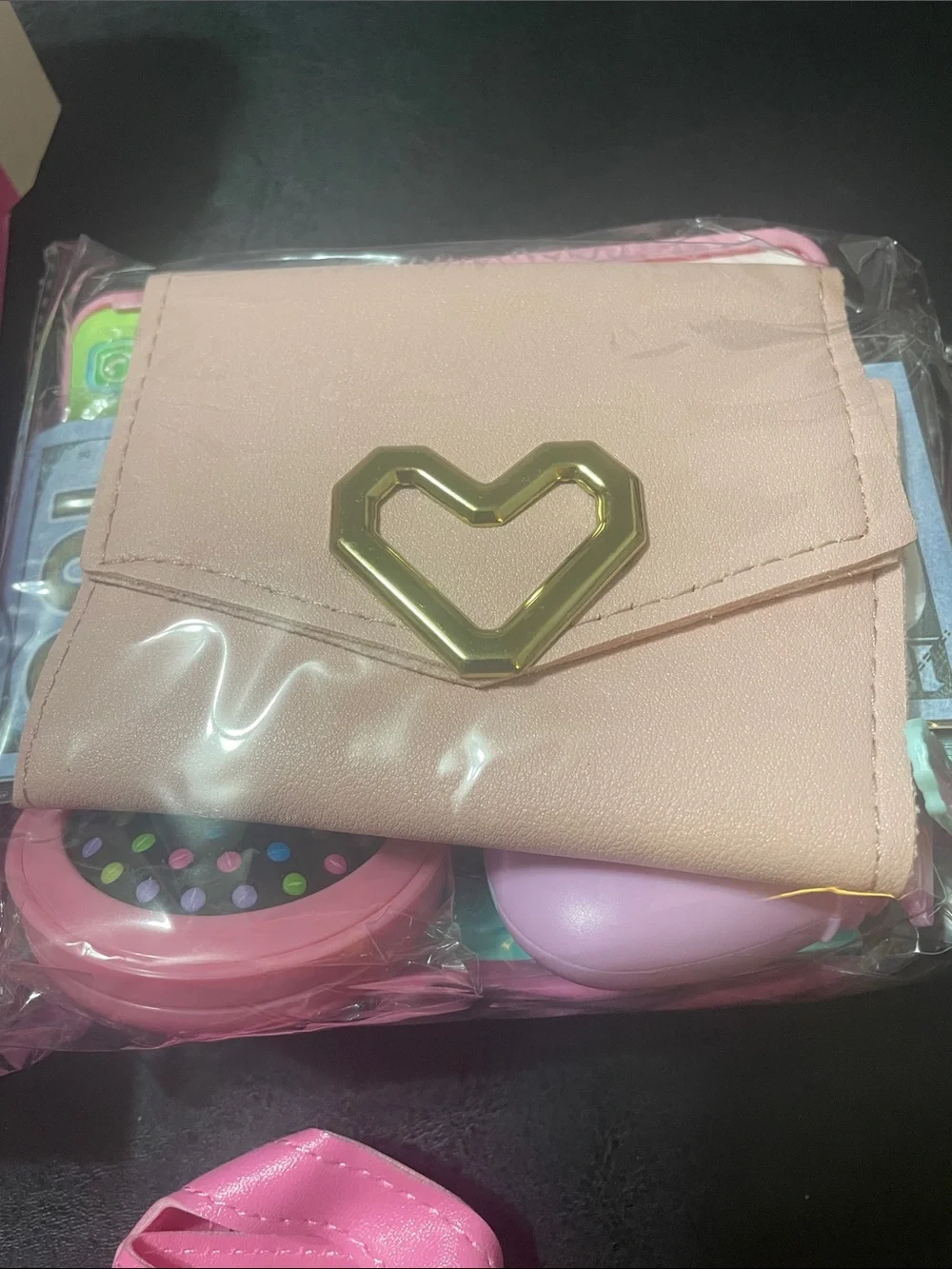 Pink Leopard Kids Purse 👛 w strap and accessories see box for full list NWT